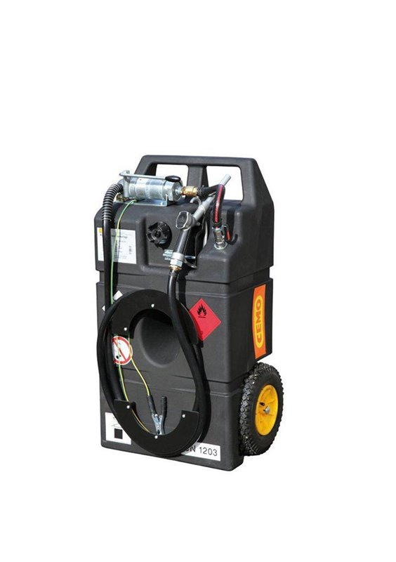 Bensintank 60 liter, Trolley