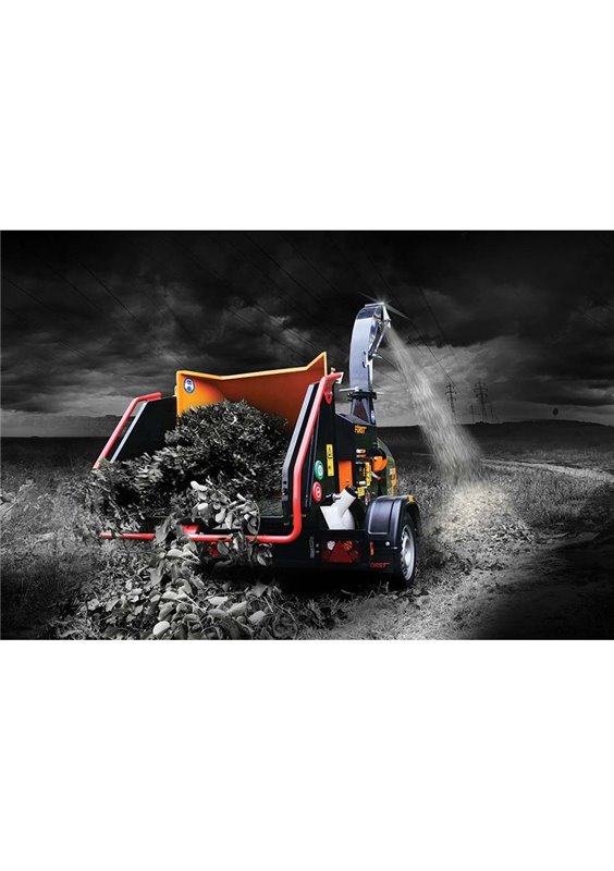 Flismaskin Förts ST6P (Bensin) Model NC