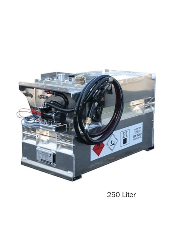 Pickuptank Aluminium