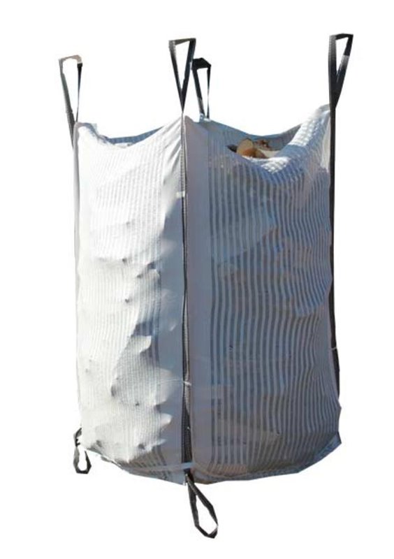 Vedsäck Big Bag fast botten 1,5 m3